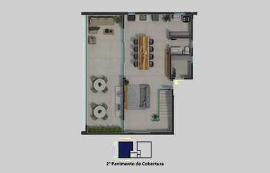 Imagem 6: Cobertura com 4 quartos no Jardim Laranjeiras