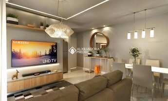 Imagem 3: Apartamento novo com 2 quartos, sala 2 ambientes com sacada, churrasqueira e vaga de garag