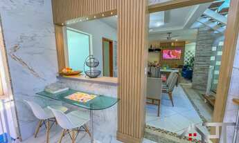 Imagem 4: Casa Duplex-4 Qts-1 Suíte-300 Mts-3 Vagas-Lazer com Piscina e Churrasqueira