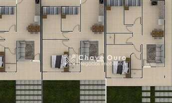 Imagem: Casa com 3 dormitórios à venda, 66 m²