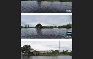 Imagem 4: Vendo sítio no lago do araçá