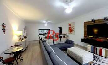 Imagem 2: Apartamento com 3 dormitórios à venda, 196 m² por R$ 540.000,00 - Pompéia - Santos/SP