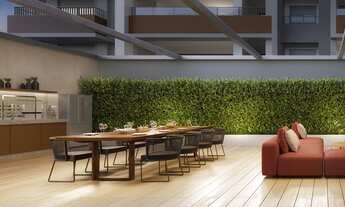 Imagem: More em um Studio 23 m², lazer completo