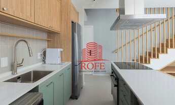 Imagem 2: Apartamento duplex de 82 m² com 1 dormitório para venda e locação no Brooklin. Apartamento