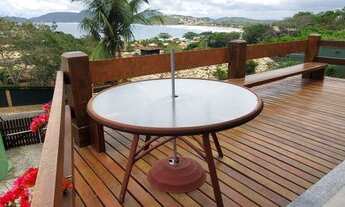 Imagem 2: GERIBÁ - BÚZIOS/RJ - BELA CASA TRIPLEX, COM MUITO VERDE E VISTA PANORÂMICA DE GERIBÁ