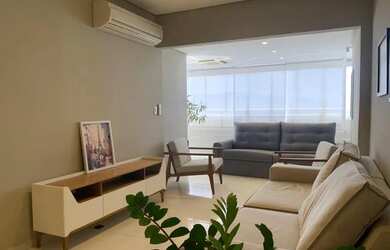 Imagem 2: Apartamento todo decorado com 3 dorms, 2 suítes, 2 vagas e lazer completo na Ponta da Prai