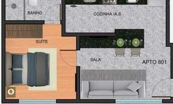 Imagem 7: Apartamento à venda, 1 quarto, 1 suíte, Santa Efigênia - Belo Horizonte/MG