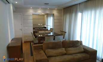 Imagem 3: Oportunidade em Moema, são duas suítes, duas vagas de garagem, semi mobiliado, 105m de are