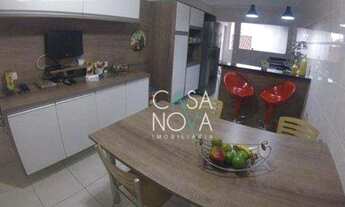 Imagem 6: Apartamento com 3 dormitórios à venda, 147 m² por R$ 753.000,00 - Pompéia - Santos/SP