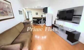 Imagem 3: Flat disponível para locação no Le Bougainville em Alphaville, com 40m², 1 dormitório e 1