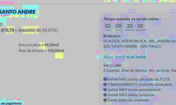 Imagem 6: Casa com 2 dormitórios à venda, 85 m² por R$ 159.670 - Jardim Santo André - Santo André/SP