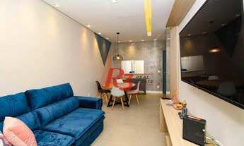 Imagem 2: Apartamento com 1 dormitório para alugar, 60 m² por R$ 3.800,00/mês - Encruzilhada - Santo