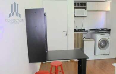 Imagem 5: Apartamento com 1 dormitório para alugar, 28 m² por R$ 1.318,04/mês - Água Verde - Curitib