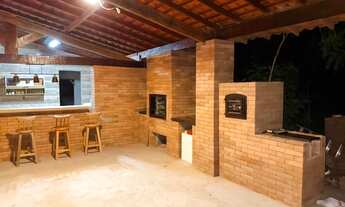 Imagem: Churrasqueira com Tijolo Ecológico