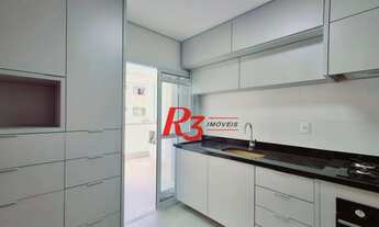 Imagem 4: Apartamento com 2 dormitórios para alugar, 94 m² por R$ 8.500,00/mês - Boqueirão - Santos