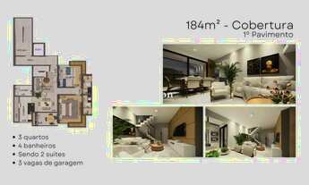 Imagem 7: Cobertura com 3 quartos sendo 2 suítes e 3 vagas de garagem a venda no Bairro Boa Vista em