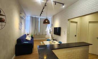 Imagem 2: Apartamento em Gonzaga, Santos/SP - Locação 1 dormitório, 1 vaga - TOTALMENTE MOBILIADO