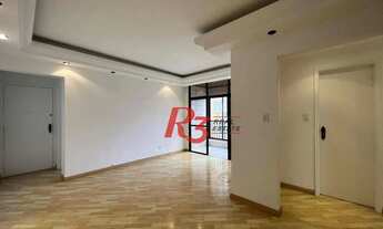 Imagem 3: Apartamento com 2 dormitórios para alugar, 90 m² por R$ 5.500,00/mês - Gonzaga - Santos/SP