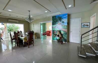 Imagem 4: Residencial Ponta Negra 1 Casa Duplex Espaçosa 6 Suites Suíte master com hidro e varanda