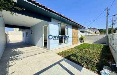 Imagem 2: Casa com Piscina e com 3 dormitórios sendo 1 suíte no Bairro Ipiranga - São José SC