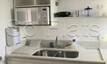 Imagem 7: Lindo flat com 1 suíte e 2 vagas de garagem no Jardim Paulista para locação