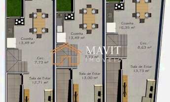 Imagem 6: Sobrado Triplex 1 Suíte + 2 Dormitórios no Bairro Petrópolis