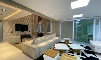 Imagem: Linda casa de condomínio moderna e clean