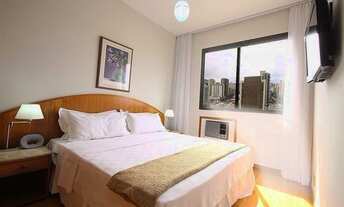 Imagem 4: Flat todo montado para aluguel e venda tem 44 metros quadrados com 1 quarto