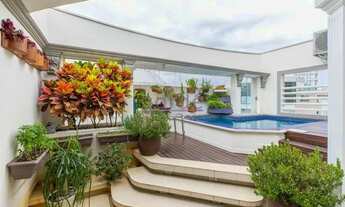 Imagem 3: Cobertura Moema com piscina e espaço gourmet com 3 suítes e 4 vagas