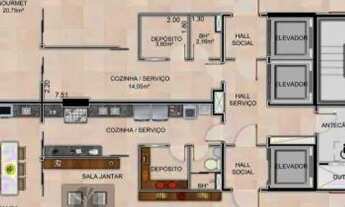 Imagem 5: Lançamento na Península 4 Suítes 196 m²