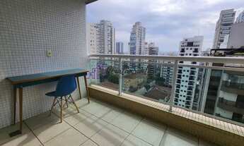 Imagem 1: Apartamento alto padrão com 3 dormitórios (1 suíte) à venda 123 m² - Boqueirão - Santos
