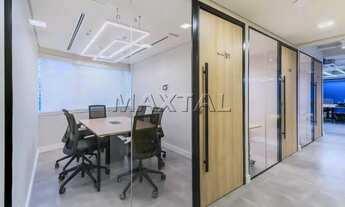 Imagem: Laje Corporativa com 574 m2, toda mobiliada