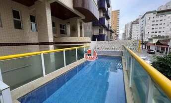 Imagem 3: Apartamento com 2 dormitórios à venda, 68 m² por R$ 350.000 - Ocian - Praia Grande/SP