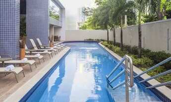 Imagem 2: Alugo apartamento mobiliado em Boa Viagem, com 2 quartos, no Bristol, 12º andar, ventilado