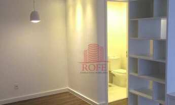 Imagem 2: Apartamento com 1 dormitório para venda e locação no Brooklin, 49 m² - venda por R$ 680.00