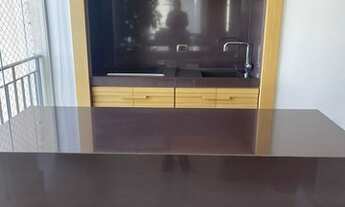 Imagem 6: Apartamento mobiliado e decorado para aluguel tem 223 m2 com 3 suítes- 4 vagas