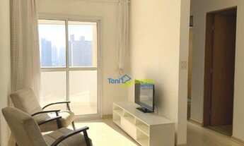 Imagem 2: Apartamento com 2 dormitórios para alugar, 54 m² por R$ 2.044,00/mês - Vila Alpina - Santo