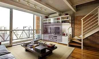 Imagem 3: Itaim Bibi - Locação - Apartamento Duplex Mobiliado, com 1 suíte, 90 m²