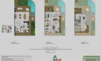 Imagem 2: Coração do Recreio Casa Triplex Alto Padrão 4 Suítes c/ Piscina + Churrasqueira - AVALIAMO