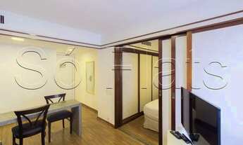 Imagem 3: Flat Le Premier disponível para entrada imediata com 1 dormitório e com serviços no Jardin