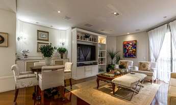 Imagem 3: Apartamento duplex com 251 m² mobiliado para locação na Vila Nova Conceição