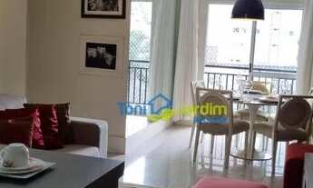 Imagem 4: Apartamento com 2 dormitórios para alugar, 70 m² por R$ 3.107,00/mês - Vila Valparaíso - S