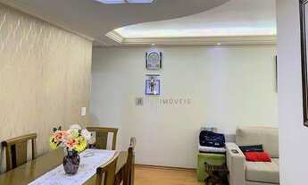 Imagem 3: Apartamento com sala ampla ( 2 ambientes), 2 dorm (1 Suíte), 2 banheiros e 1 vaga de garag