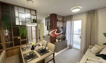 Imagem 2: Apartamento com 2 dormitórios à venda, 50 m² por R$ 214.500 - Loteamento Jardim Sol Nascen