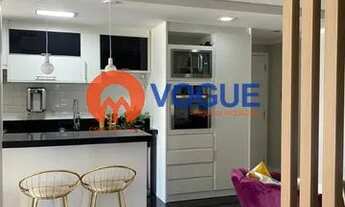 Imagem 5: Apartamento locação, mobiliado, 02 dormitórios, 01 suíte, 01 vaga, 02 banheiro, lazer comp