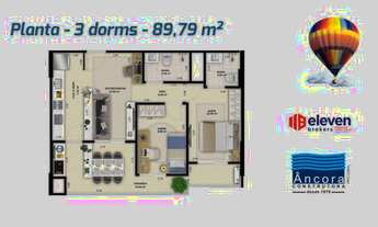 Imagem 4: Lançamento 2 e 3 dorms. em Santos canal 3