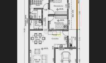 Imagem 4: Casa Térrea Nova com 3 dormitórios à venda, 97 m² por R$ 750.000 - Medeiros - Jundiaí/SP