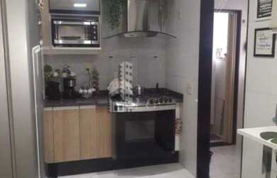 Imagem 7: Apartamento de frente, com dois quartos, sala grande e cozinha espaçosa