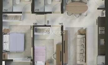 Imagem 3: APARTAMENTO 02 QUARTOS 01 SUÍTE - SETOR MARISTA - EDIFÍCIO FIORD