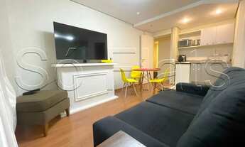 Imagem 5: Flat disponível para locação no Times Square Diamond contendo 70m², 2 dormitórios e 1 vaga